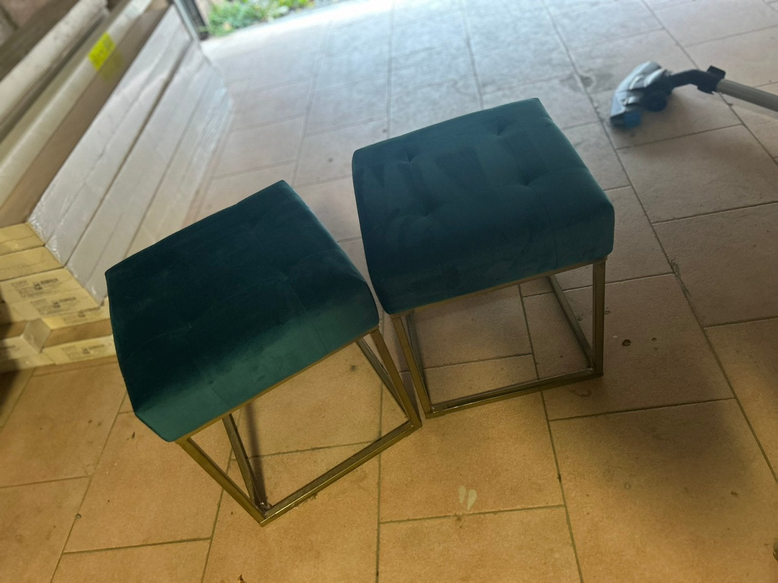 2 tabourets maison du monde, 2 tabourets, Enlèvement, Comme neuf
