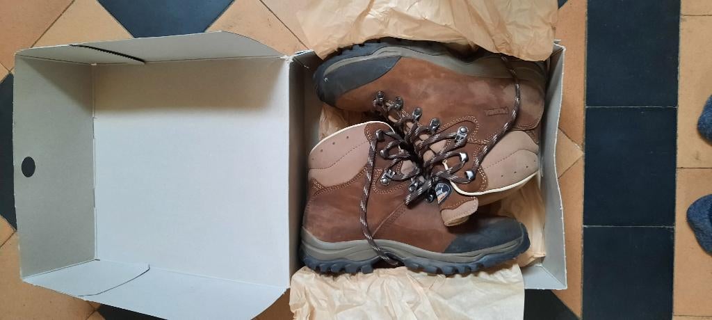 Bottines de randonnée MEINDL en cuir T 41, Enlèvement, Comme neuf, Chaussures