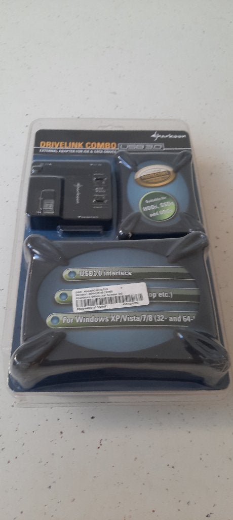 Sharkoon DriveLink Combo USB 3.0 — SATA/IDE vers USB, Neuf, Interne, Laptop, Enlèvement ou Envoi