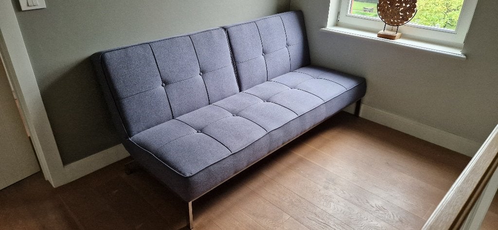 Moderne slaapsofa in prima staat., Comme neuf, Enlèvement, Métal, Trois personnes