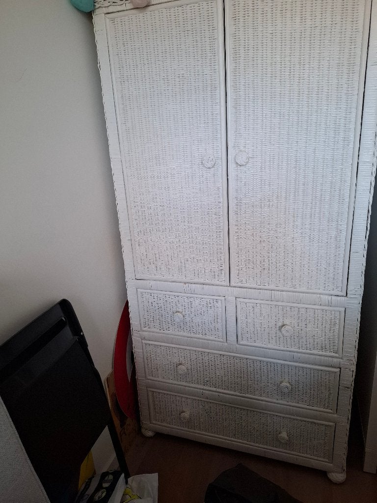 Kast, Huis en Inrichting, Ophalen, 5 laden of meer, Kast rotan, 50 tot 100 cm