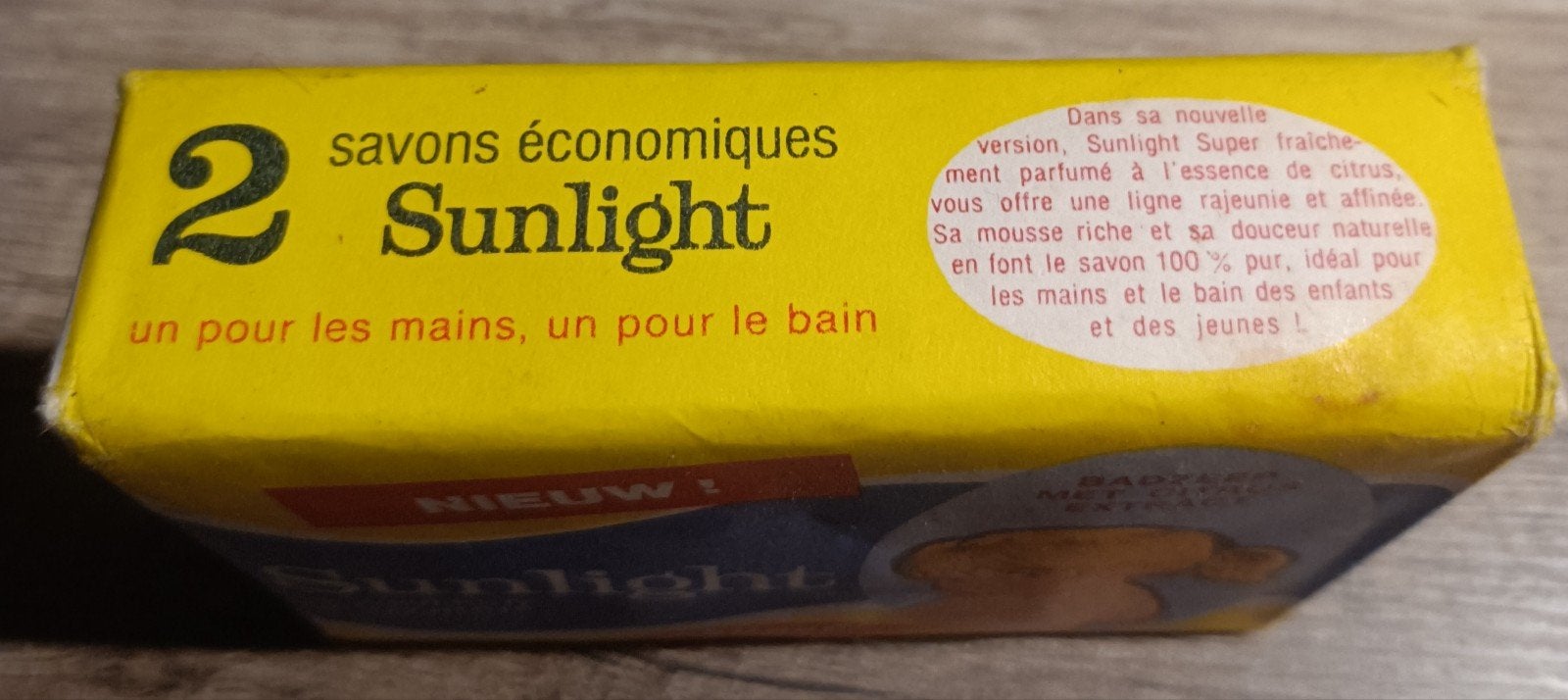 savon sunlight, Enlèvement ou Envoi, Emballage