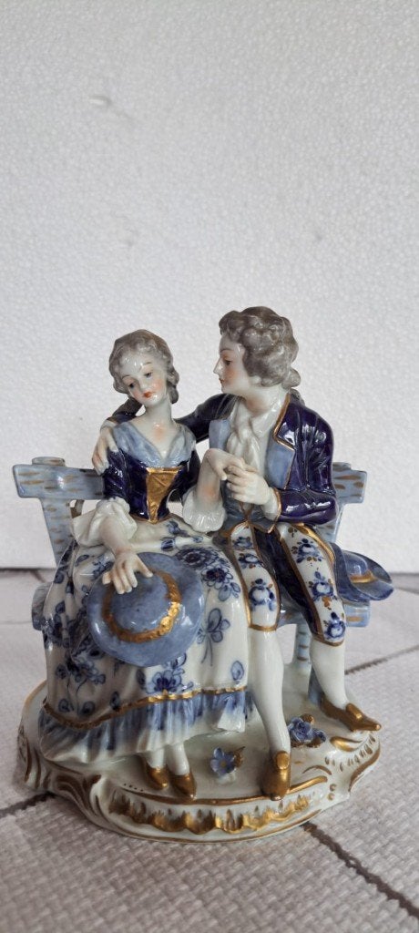 Rococo galant koppel, Antiek en Kunst, Ophalen