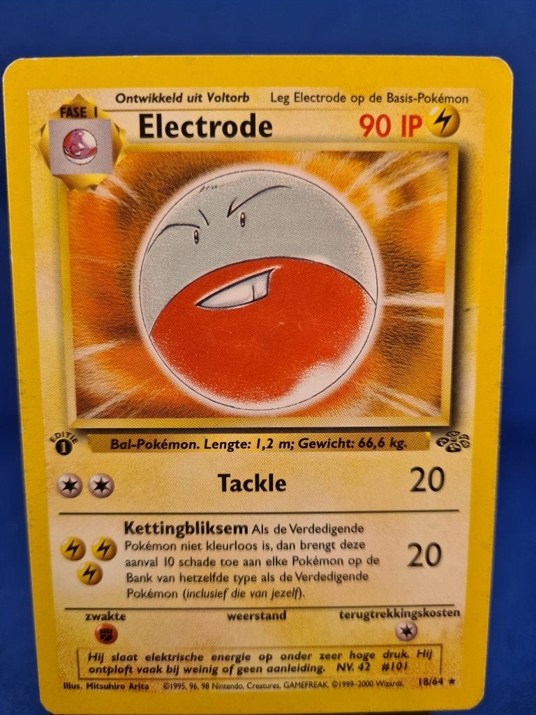 Electrode 18/64 - Jungle (1st edition) (NL), Envoi, Utilisé