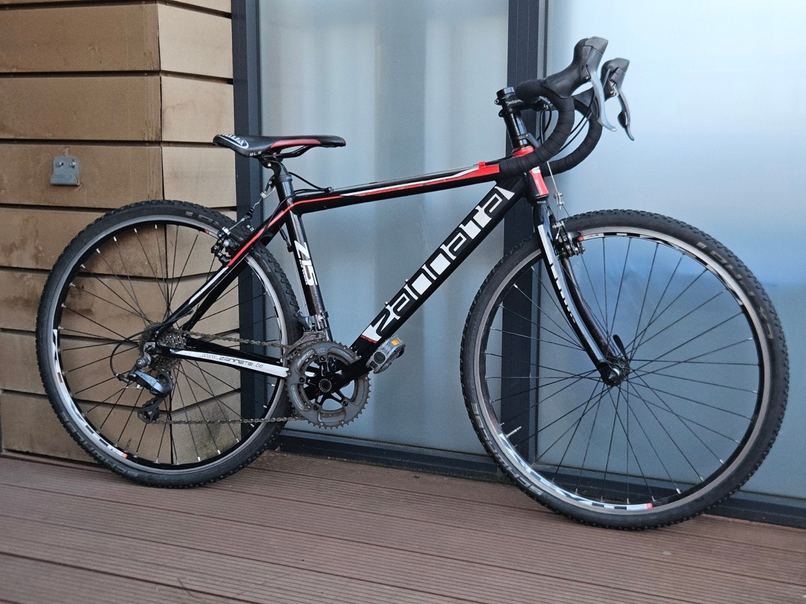 Vélo gravel junior 26" Zannata, Frein sur jante, Moins de 10 vitesses, Enlèvement, Utilisé