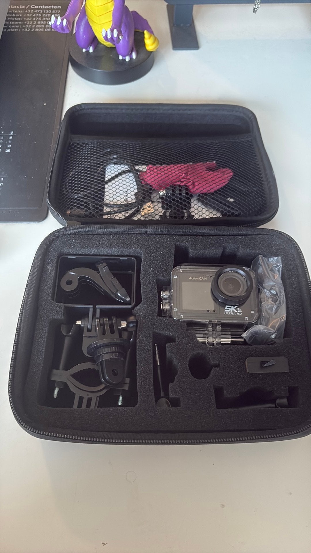 Strex Action Cam + accessoires, Ophalen of Verzenden, Zo goed als nieuw