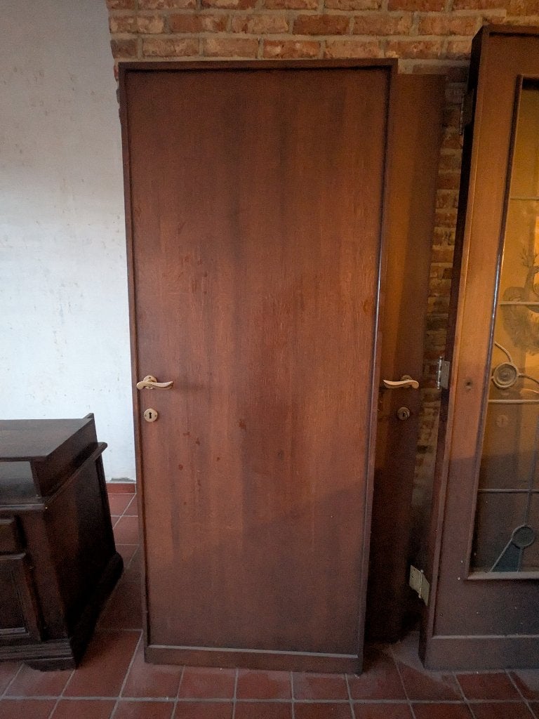 Mooie houten binnendeur, Doe-het-zelf en Bouw, Deuren en Vliegenramen, Ophalen, Gebruikt, 80 tot 100 cm, Binnendeur