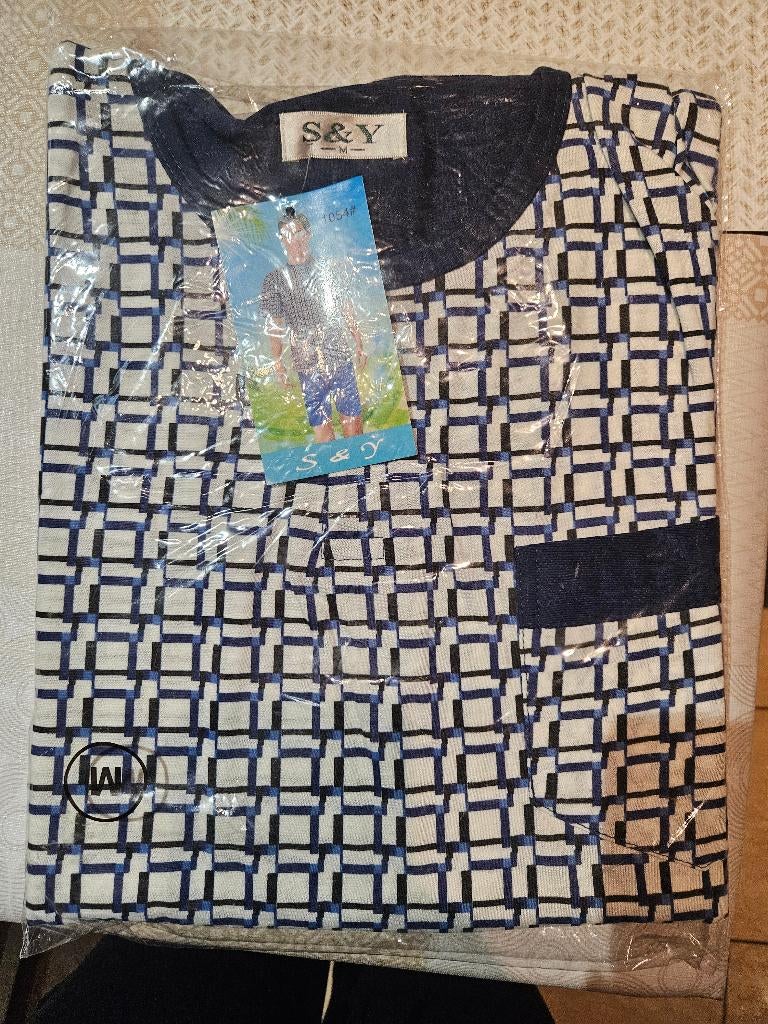 Pyjama korte mouw en pijp) - maat M, Kleding | Heren, Pyjama's, Ophalen, Nieuw, Maat 48/50 (M)