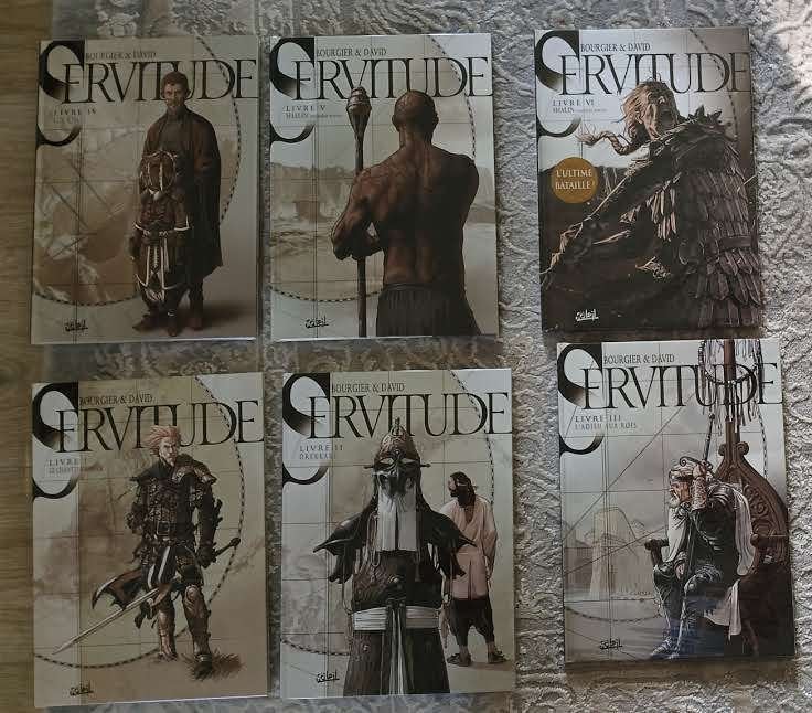 BD Servitude 6 tomes EO Neufs Bourgier David, Plusieurs BD, Enlèvement ou Envoi, Neuf