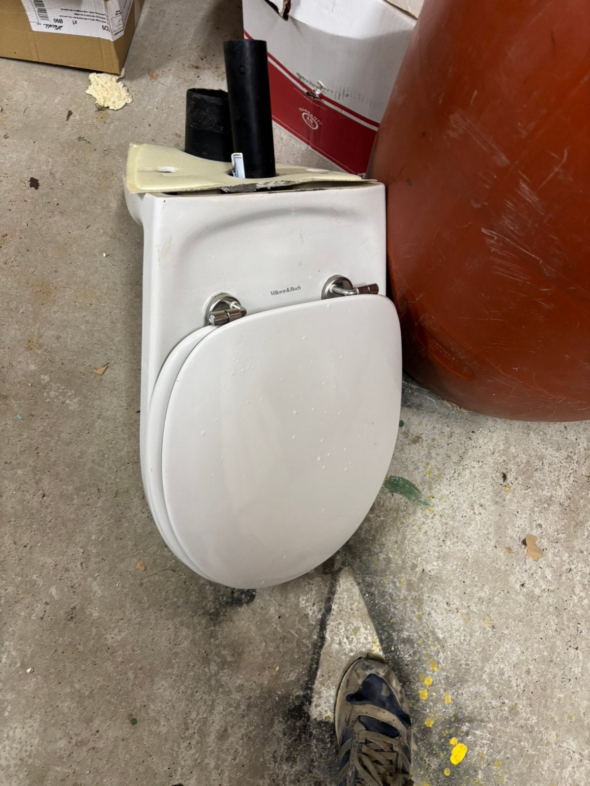 Hangtoilet van Villeroy en Bosch bijna nieuw, Ophalen, Zo goed als nieuw