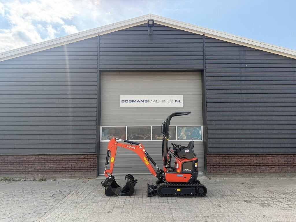 Kubota U10 minigraver DEMO 2023 10 uur €295 LEASE, Articles professionnels, Kubota Hol, Kbt_g.eu_market_surveillance@kubota.com