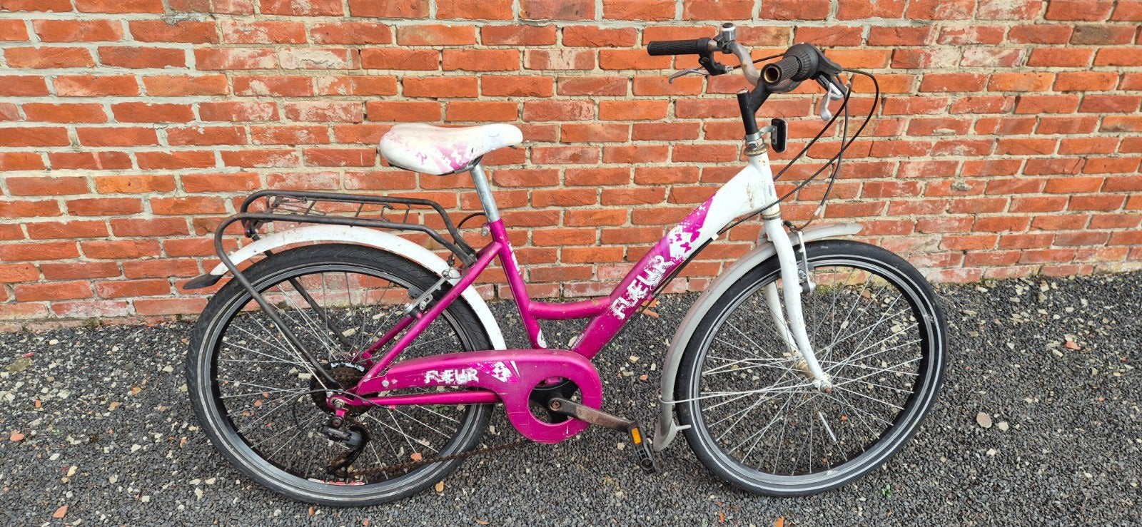 Kinderfiets (Fleur), Ophalen, Gebruikt, Velgrem, Fleur