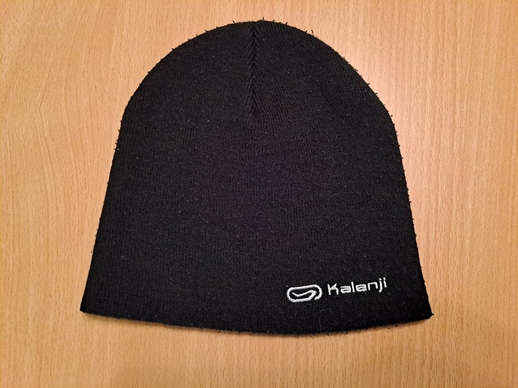 zwarte muts Kalenji, Ophalen, Gedragen, Muts