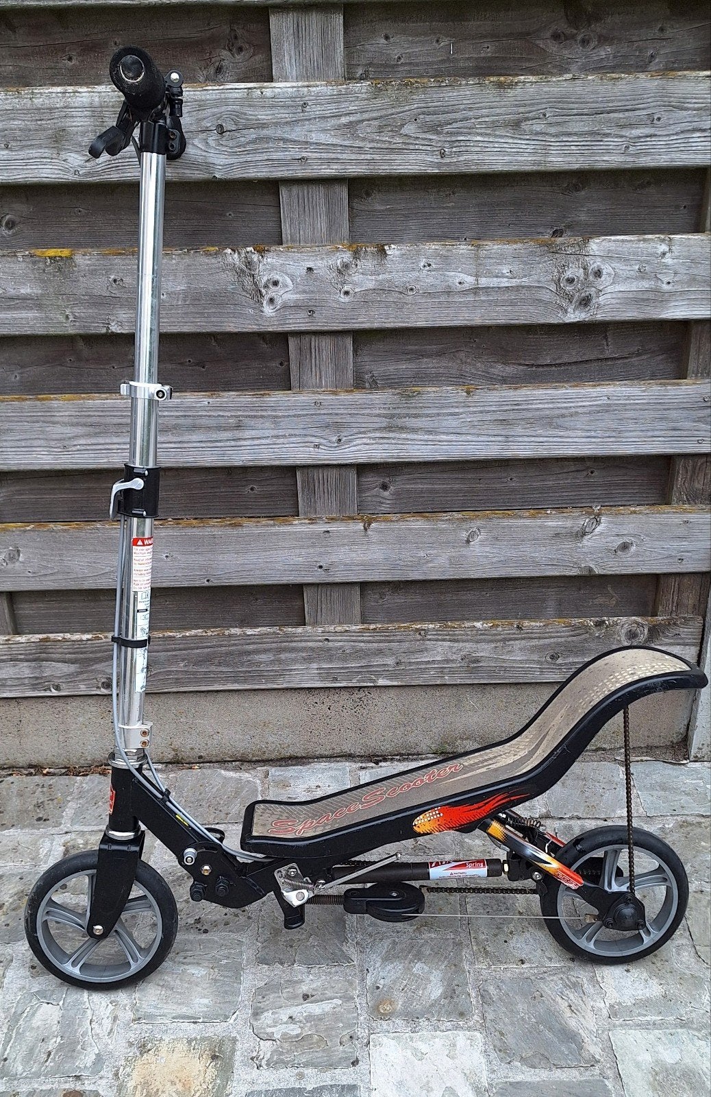 spacescooter, Ophalen