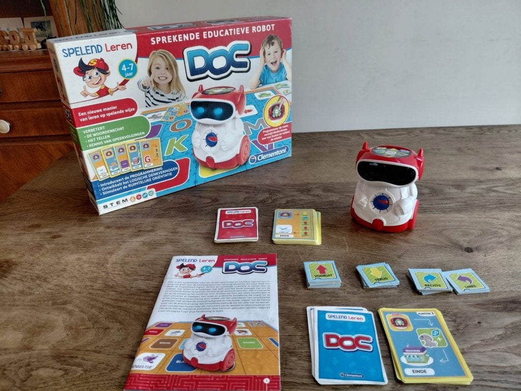 Sprekende educatieve robot DOC - Clementoni - 4-7 jaar, Ophalen, Gebruikt, Elektronica, Met licht