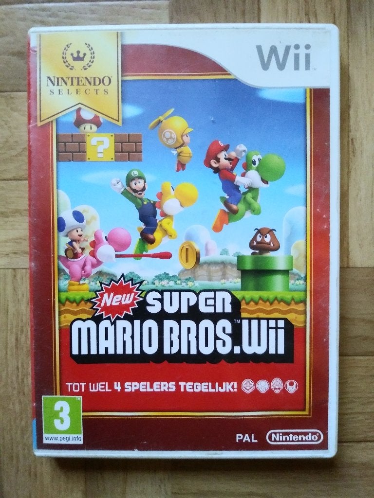 New super Mario Bross.Wii, Games en Spelcomputers, Gebruikt, Ophalen of Verzenden, Eén computer, Platform