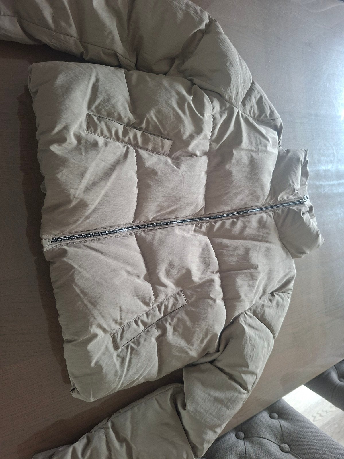 dames - meisjesjas maat M, metk Only, Kleding | Dames, Only, Beige, Zo goed als nieuw, Ophalen