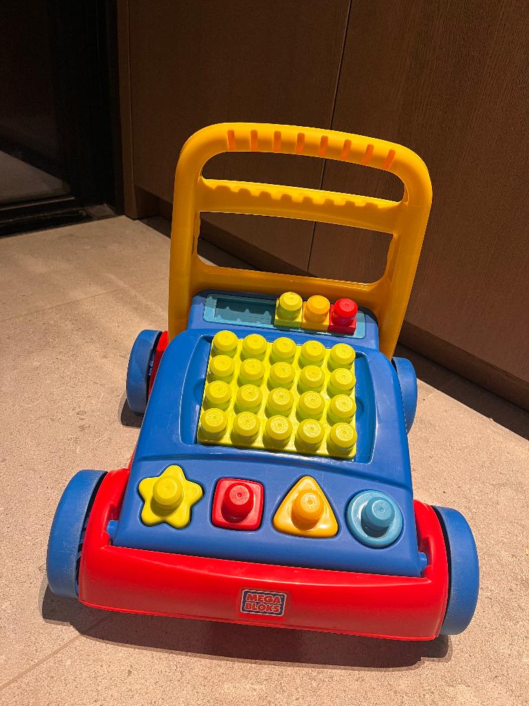 3 in 1 loopwagen Mega Bloks, Ophalen, Gebruikt, Megabloks