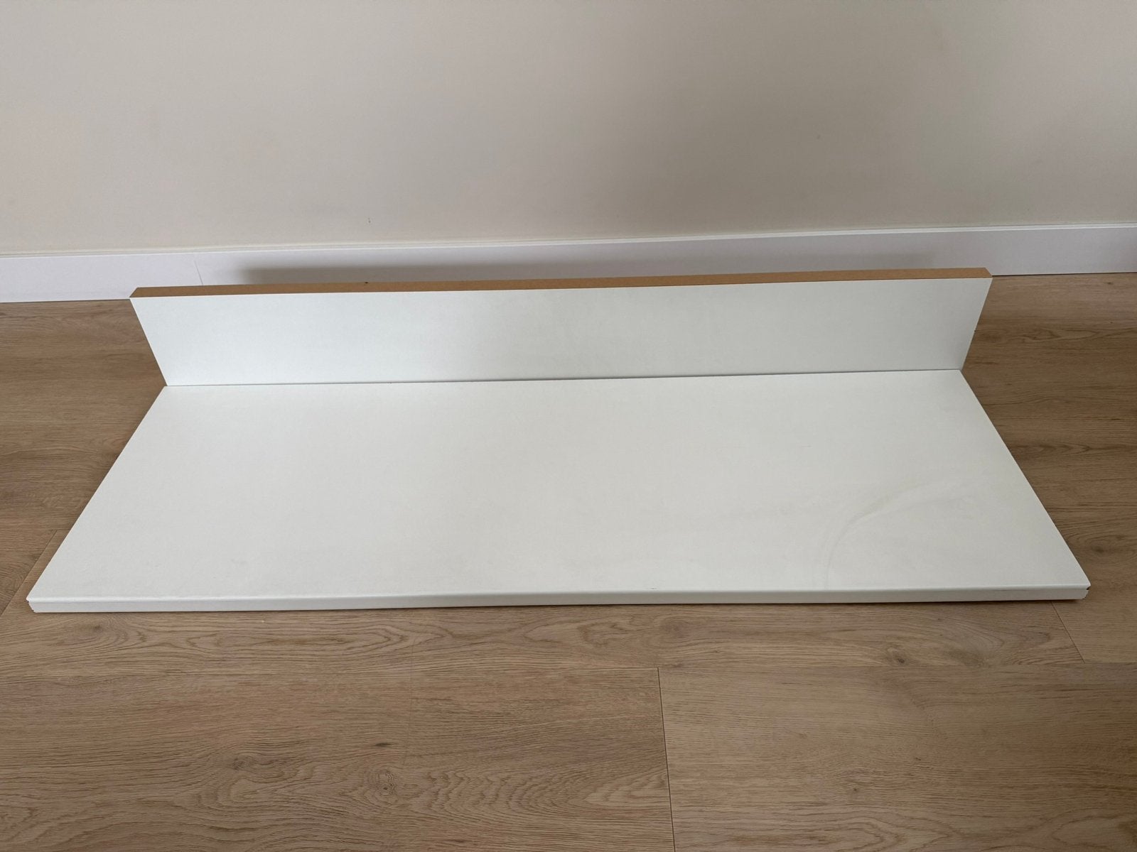 Aanrechtblad wit afm. 1m21x 41cm x 3cm incl. Achterwand!, Enlèvement, Neuf
