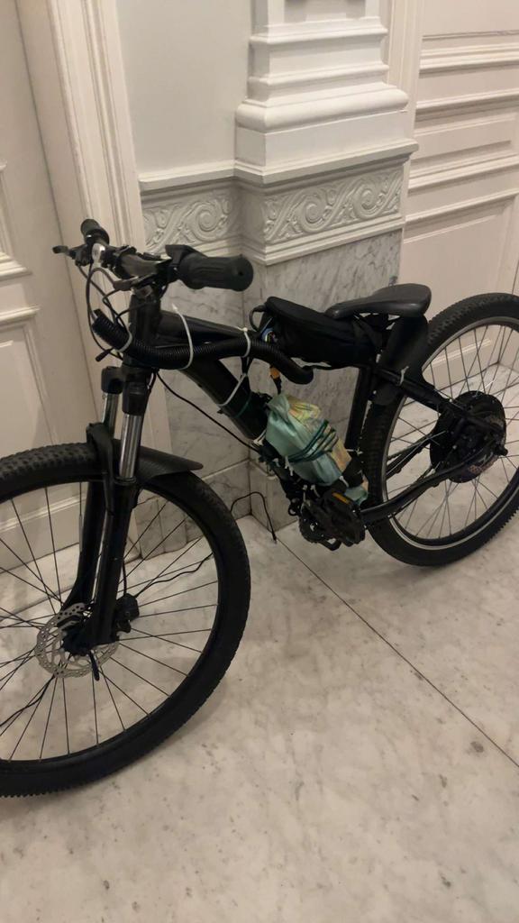 Elektrische fiets conversion op mtb, Enlèvement, Comme neuf