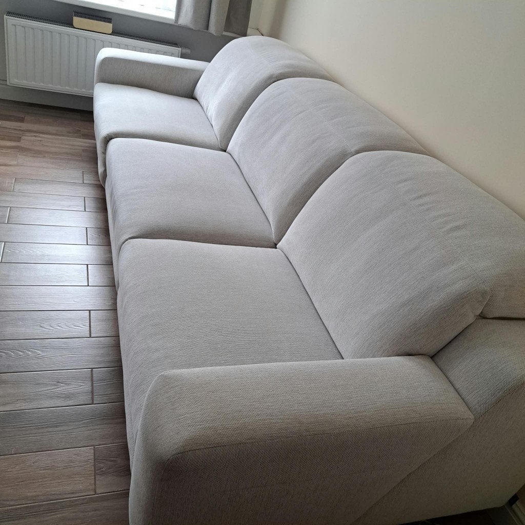 Elektrische relax zetel, Ophalen, 250 tot 300 cm, Hout, Driepersoons