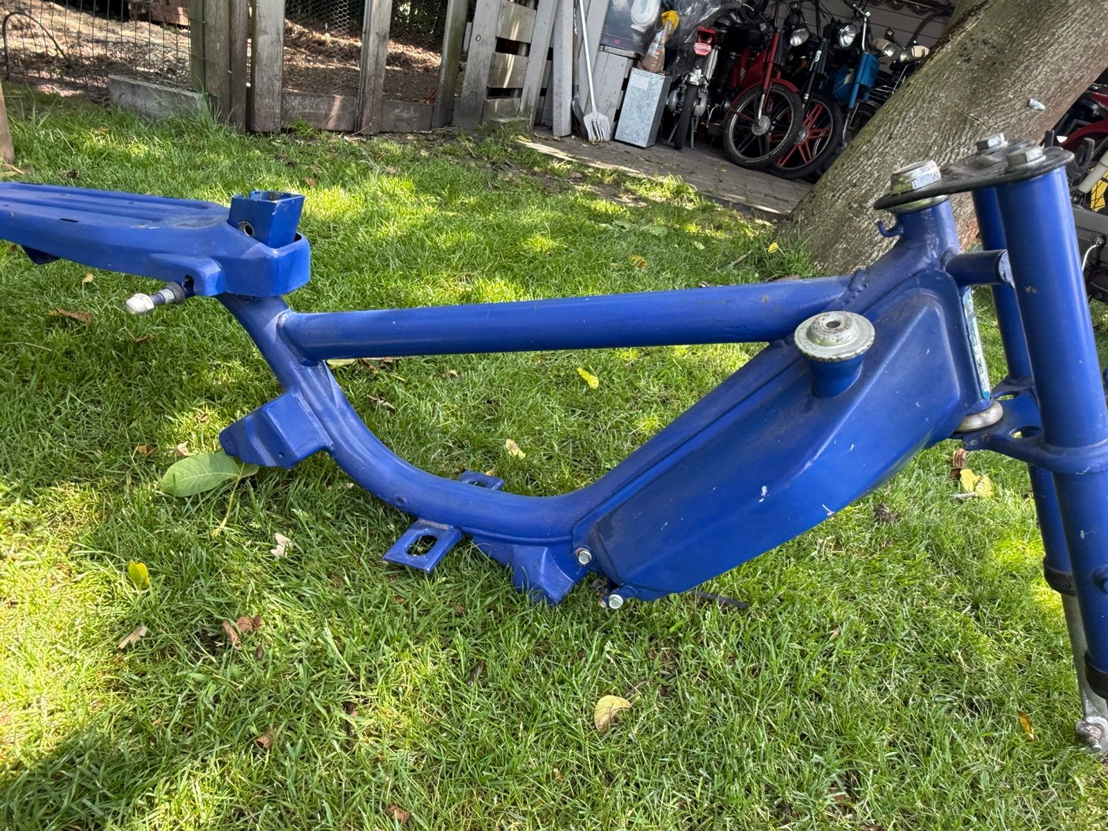 Honda camino B klasse delux frame met batterijhouder, Fietsen en Brommers, Ophalen of Verzenden, Zo goed als nieuw, Frame
