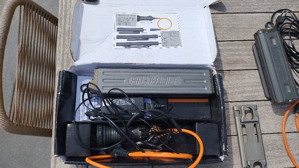 Metalsub kabel lamp KL1242 LED1500, Watersport en Boten, Duiken, Ophalen, Gebruikt, Duiklamp