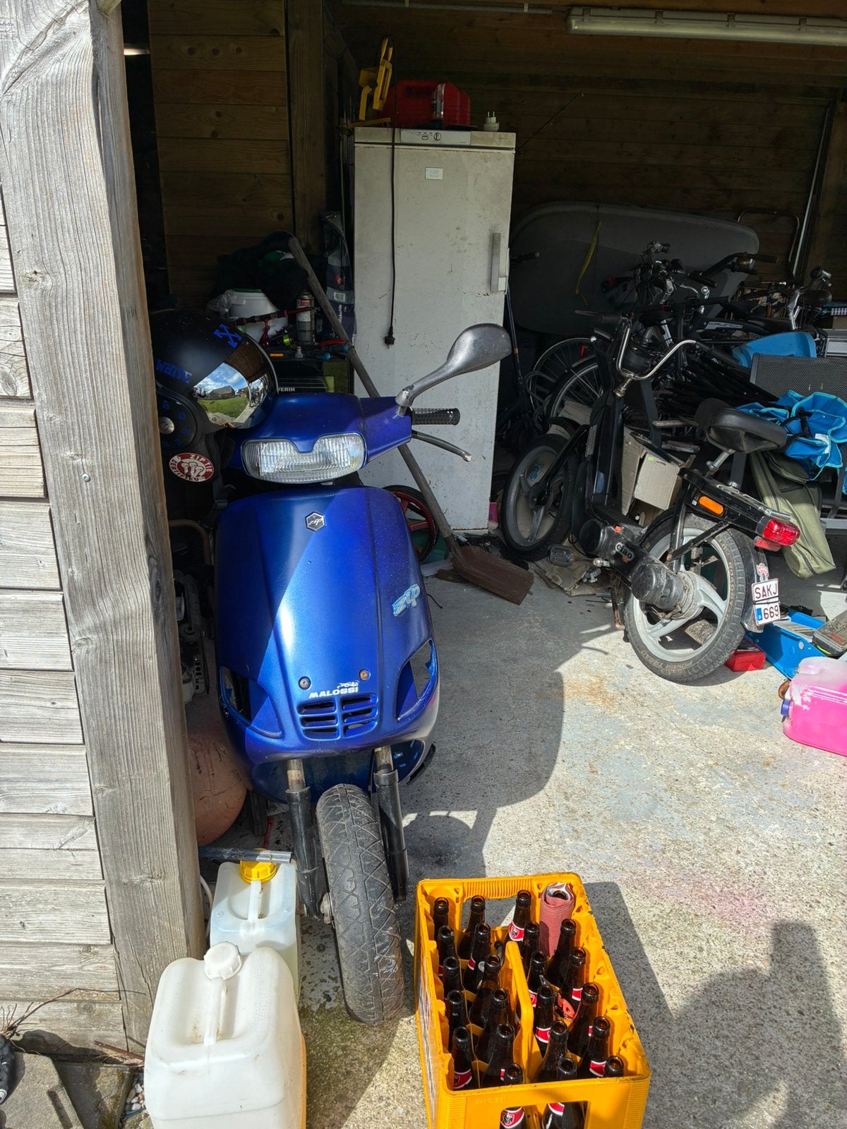 Type 3 zip zonder 123, Ophalen, Piaggio, Tweetakt, Gebruikt