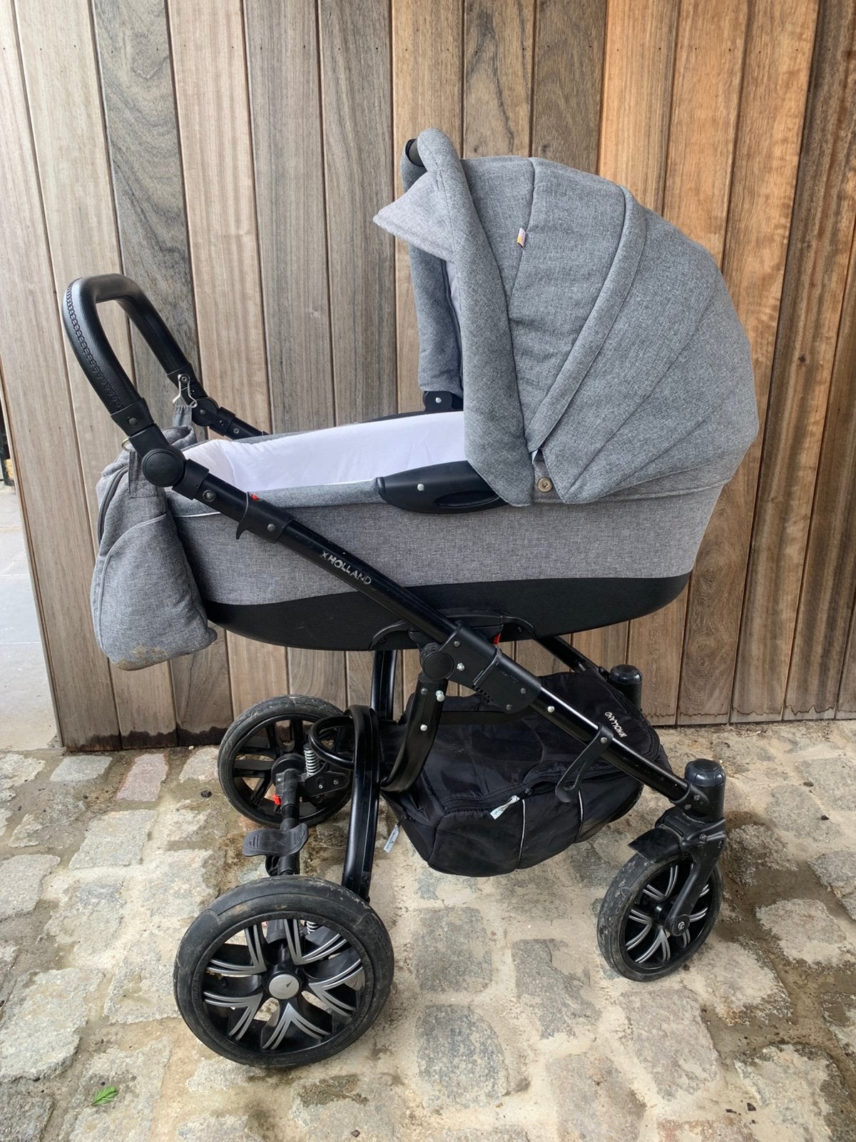 3 in 1 kinderwagen Bebetto, Kinderen en Baby's, Gebruikt, Verstelbare duwstang, Ophalen, Kinderwagen