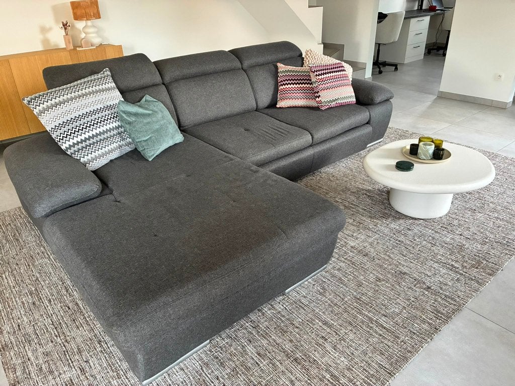 Zetel, Huis en Inrichting, Ophalen, 250 tot 300 cm, Gebruikt, Hoekbank