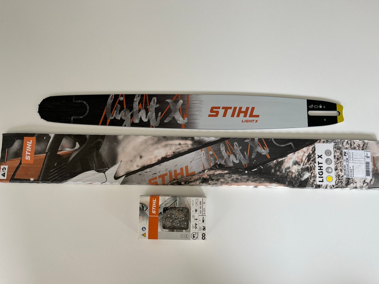 Lampe Stihl X leaf 63cm + 1 chaîne Duro 63cm nouveau !, Enlèvement ou Envoi, Neuf
