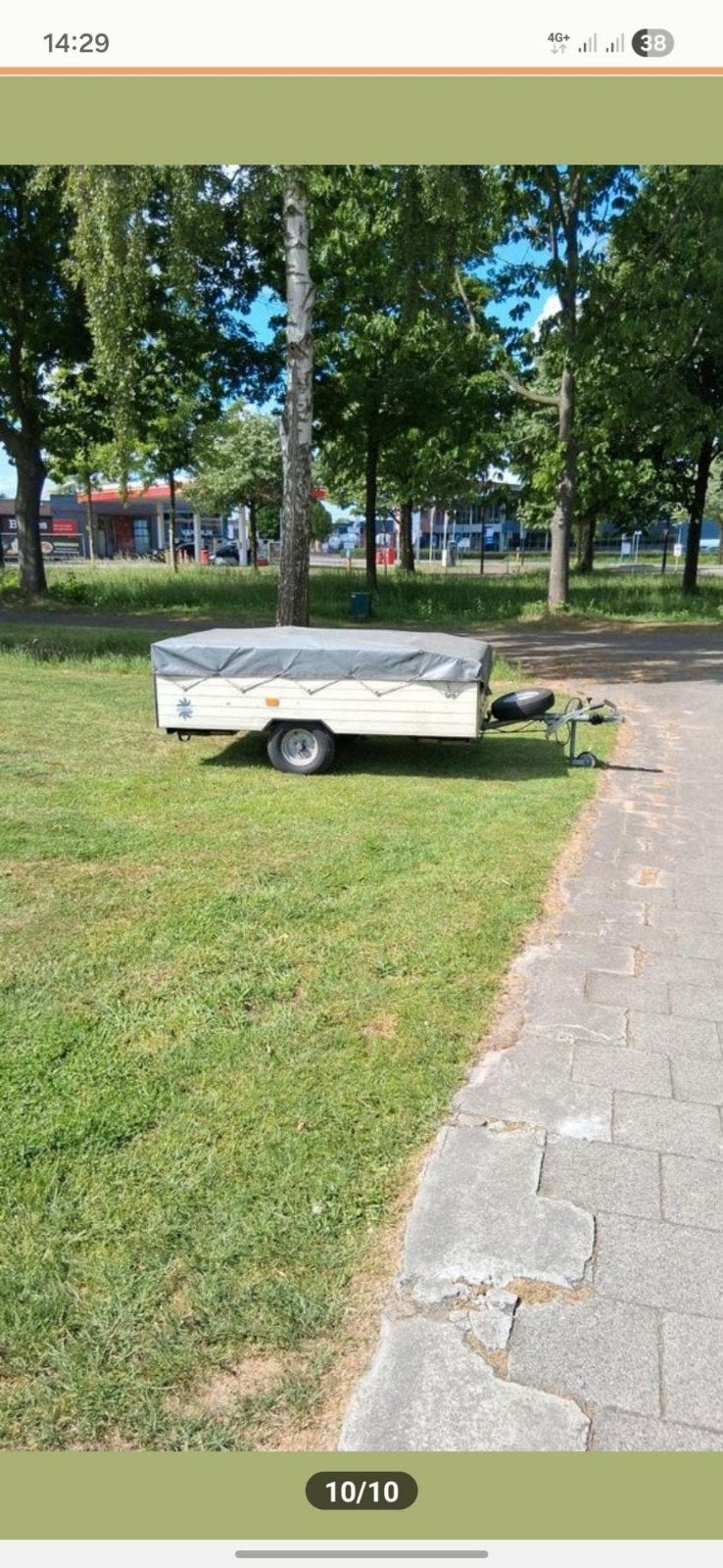 Walker vouwwagen, Caravans en Kamperen, Vouwwagens, Ophalen