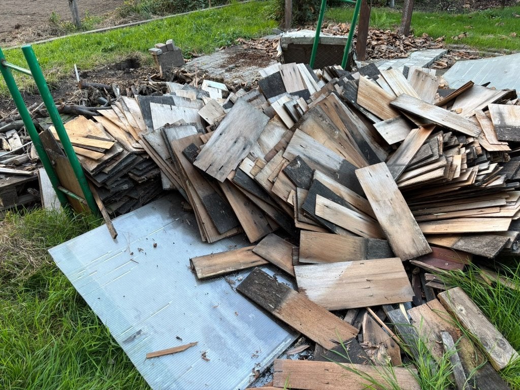 Gratis brand hout, Ophalen