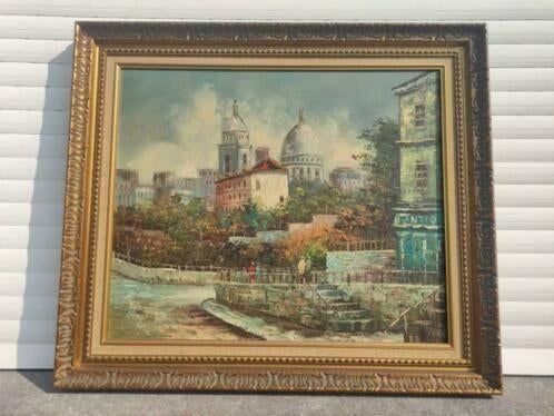 huile sur toile signe cyril, Enlèvement ou Envoi