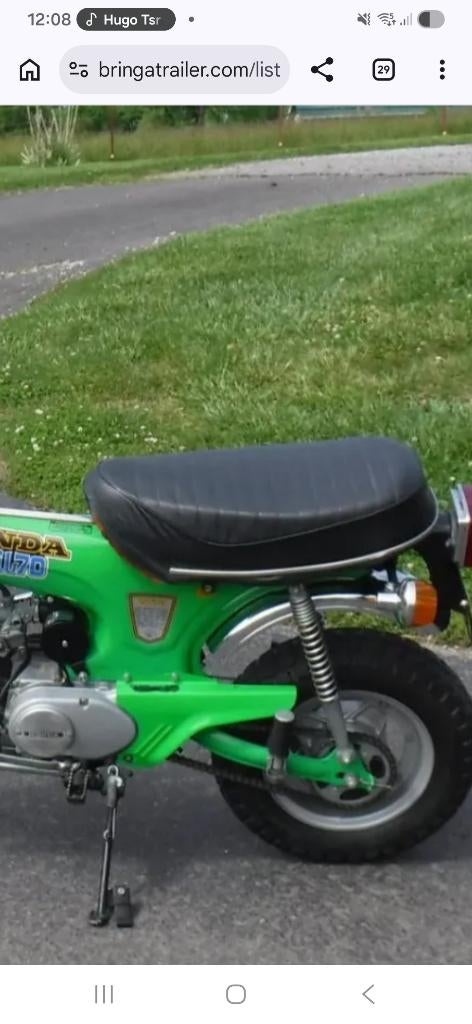 Kit housse honda ct70, Ophalen of Verzenden, Nieuw