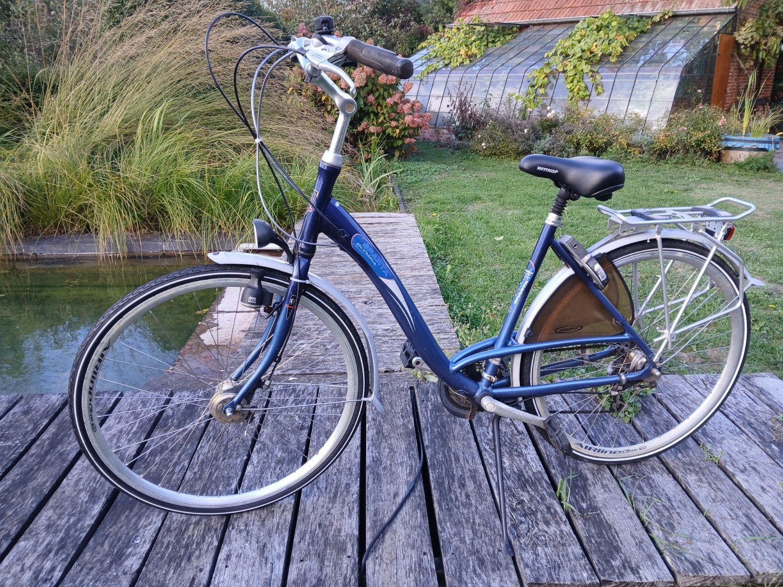 Sparta damesfiets blauw, Vélos & Vélomoteurs, Enlèvement, Comme neuf