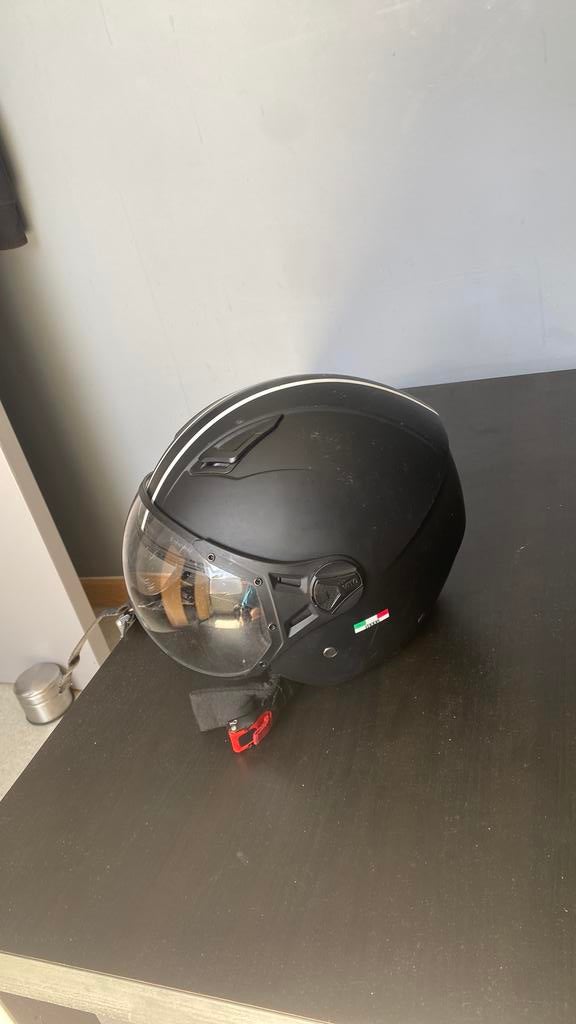 Casque scooter/moto, Enlèvement, Utilisé, Large