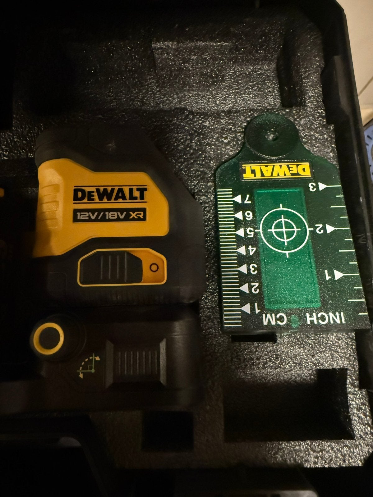 Laser dewalt a vendre avec accesoir et trepied prix en mp, Bricolage & Construction, Enlèvement, Comme neuf