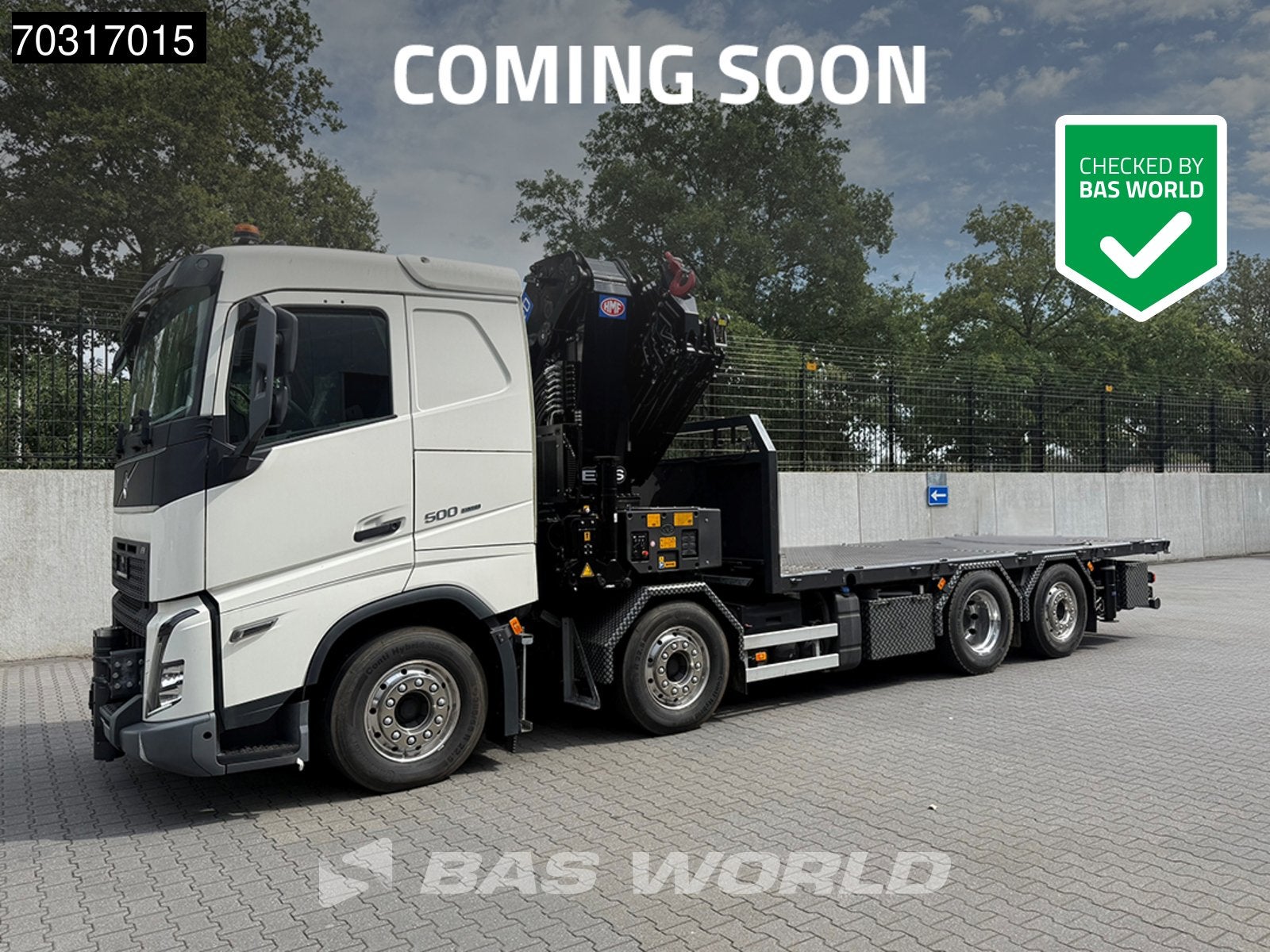 Volvo FH 500 8X2 COMING SOON! HMF 6120 K6 Crane + 2.5t Winch, Achat, Entreprise, Éclairage LED, 500 ch
