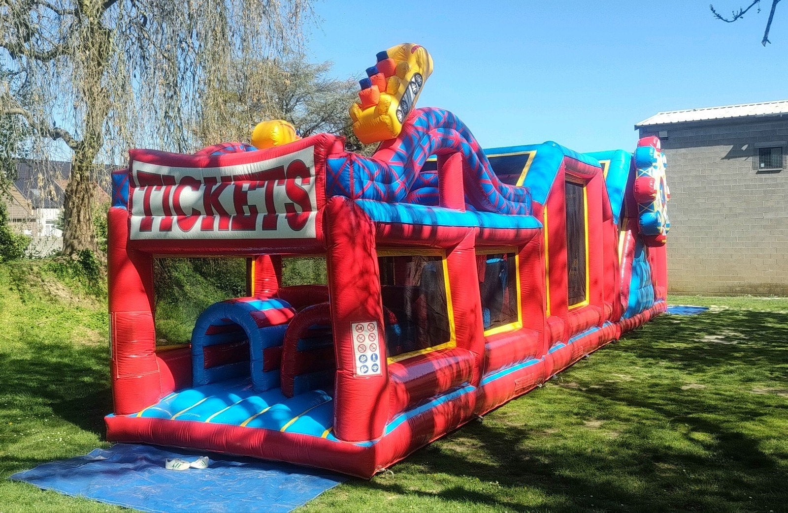 Stormbaan / run - 19m - JB inflatables, Ophalen, Zo goed als nieuw, Overige typen