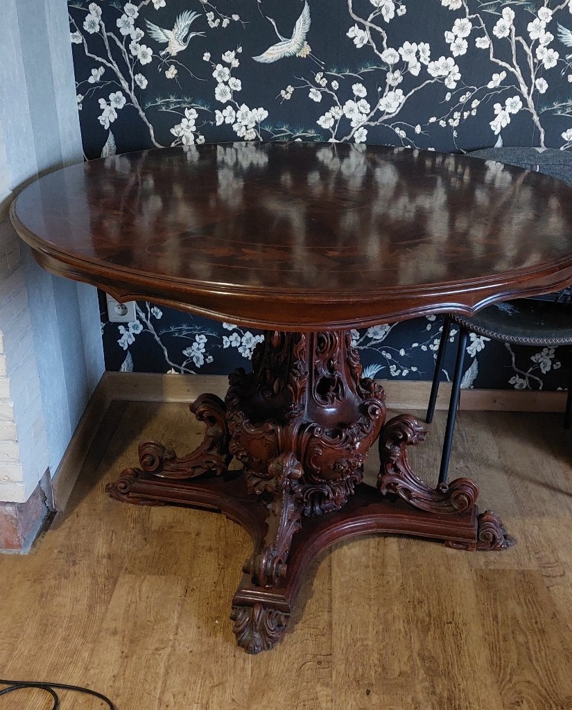 ronde tafel, Ophalen