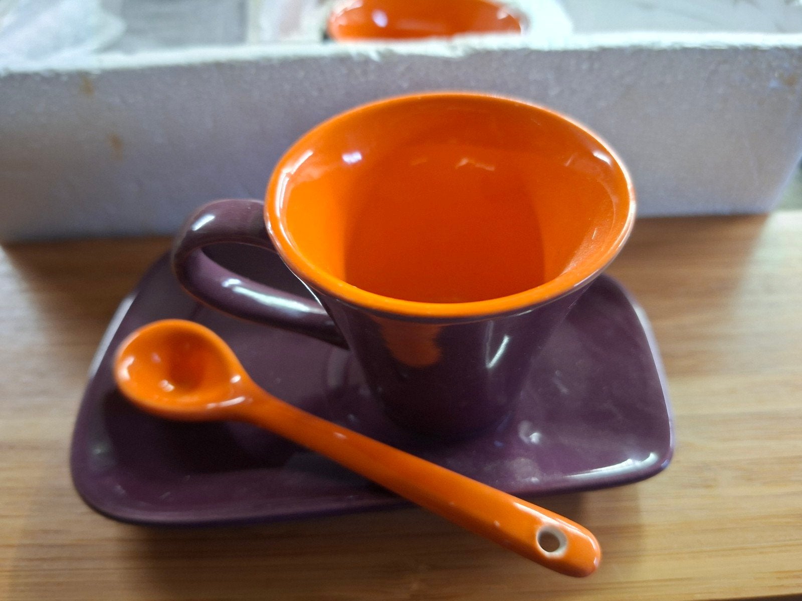 koffie setje, Huis en Inrichting, Keuken | Servies, Ophalen of Verzenden, Nieuw, Keramiek, Vintage