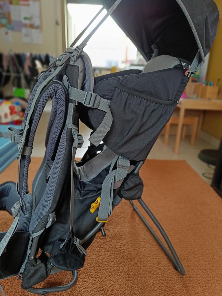 Draagrugzak - Kid Comfort Plus - DEUTER (incl regenhoes!!), Kinderen en Baby's, Ophalen, Rug