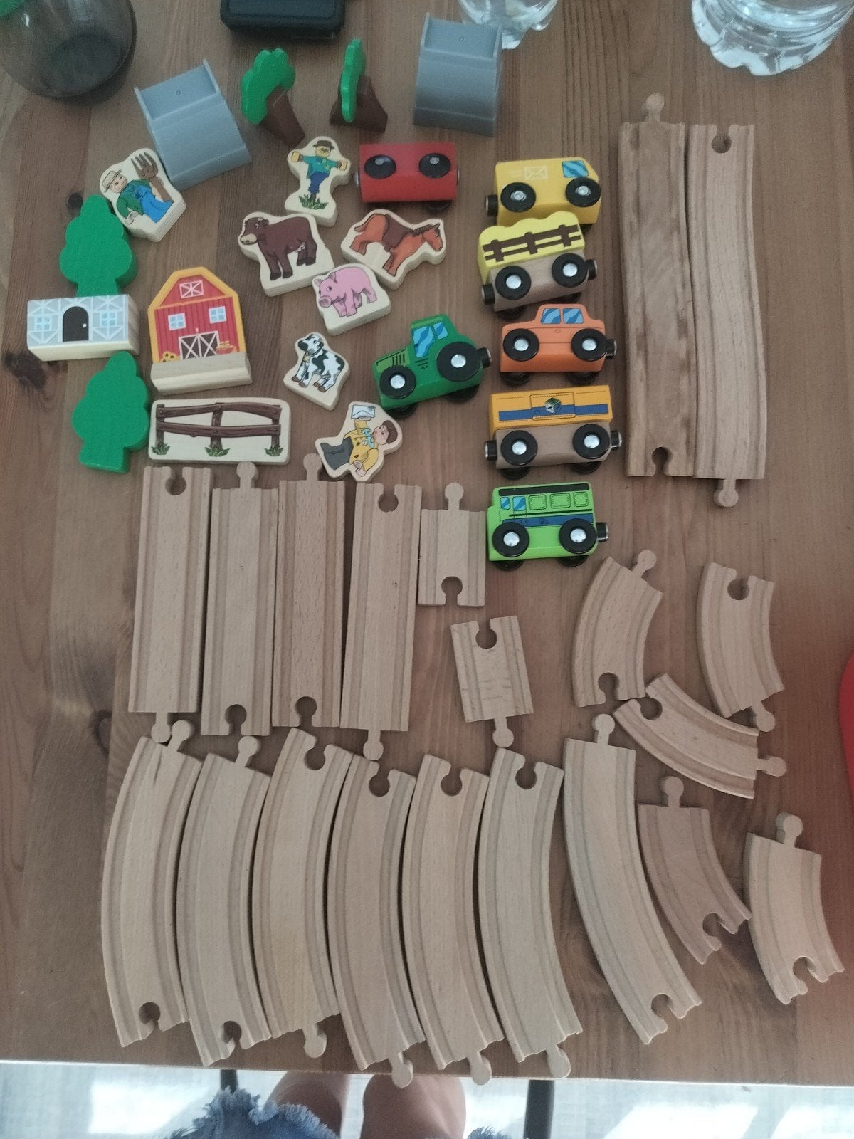 Mooie Houten Treinset / Treinbaan - Thema Boerderij, Enlèvement