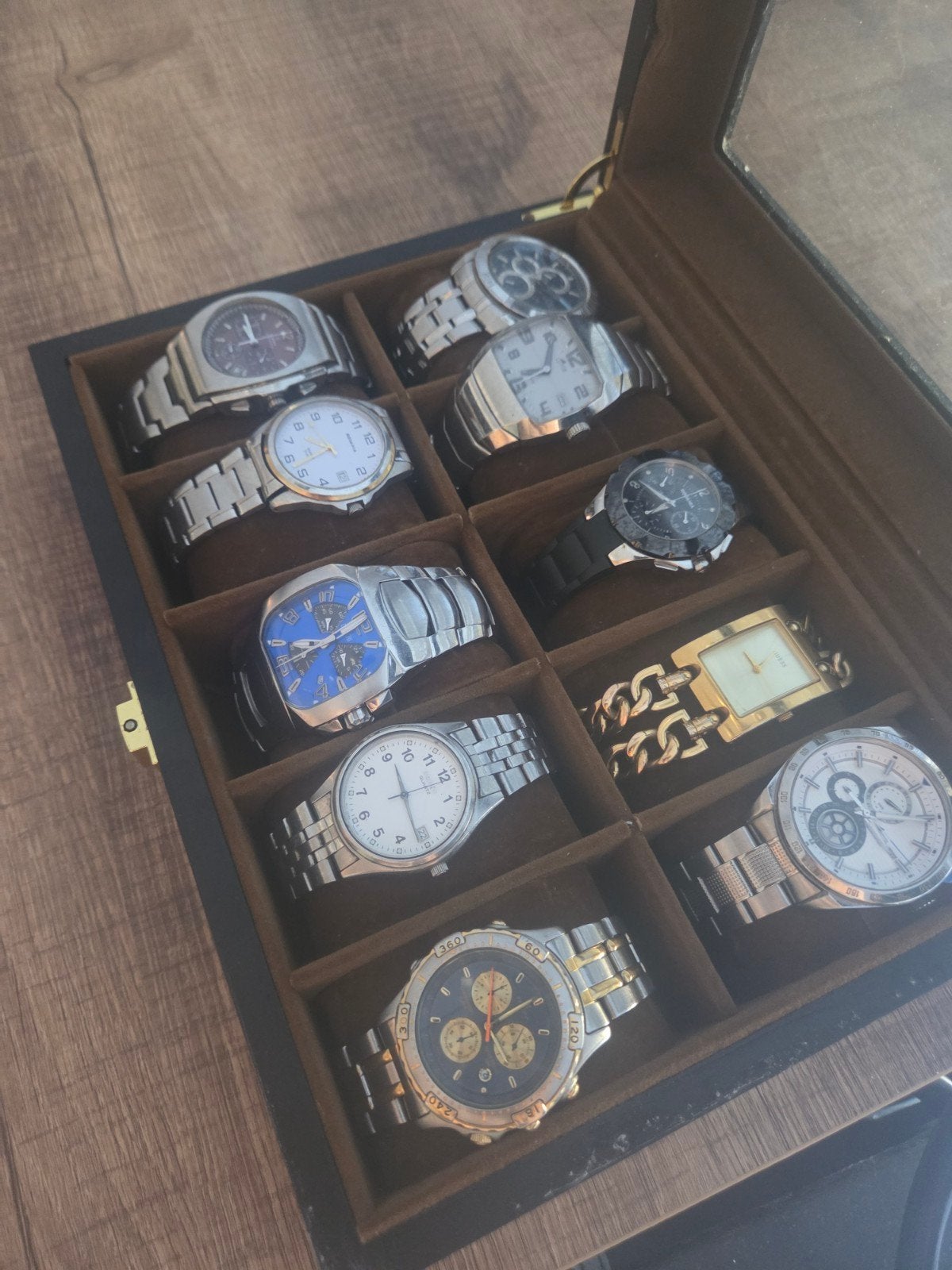 lot horloges, Ophalen