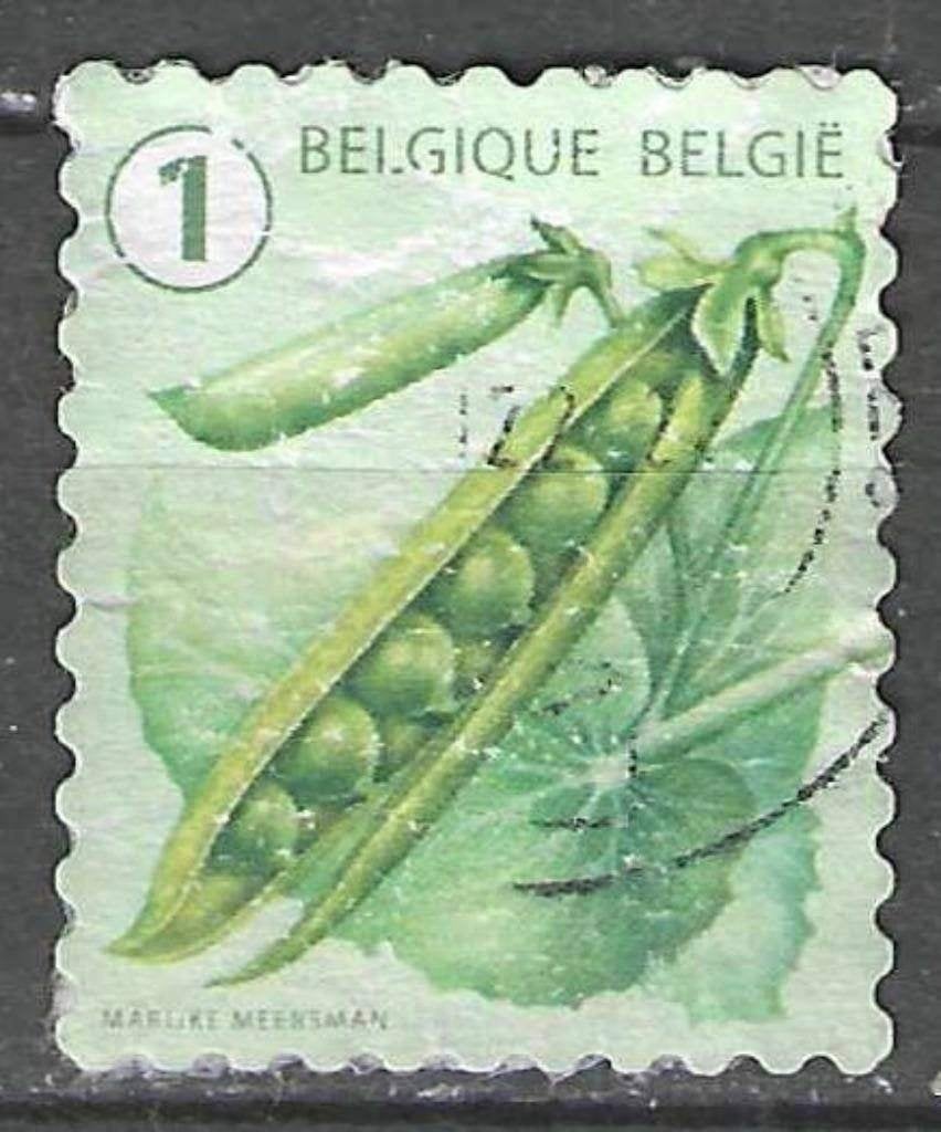 Belgique 2022 - OBP 5125 - Légumes - Petits pois (ST), Envoi, Affranchi, Oblitéré