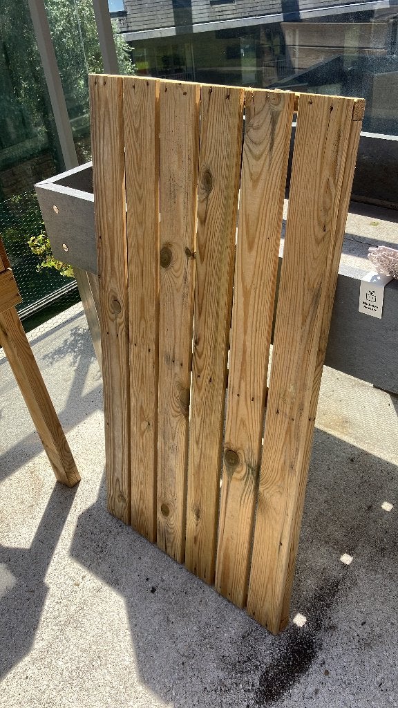 Houten vlonder, Ophalen, Zo goed als nieuw, Hout