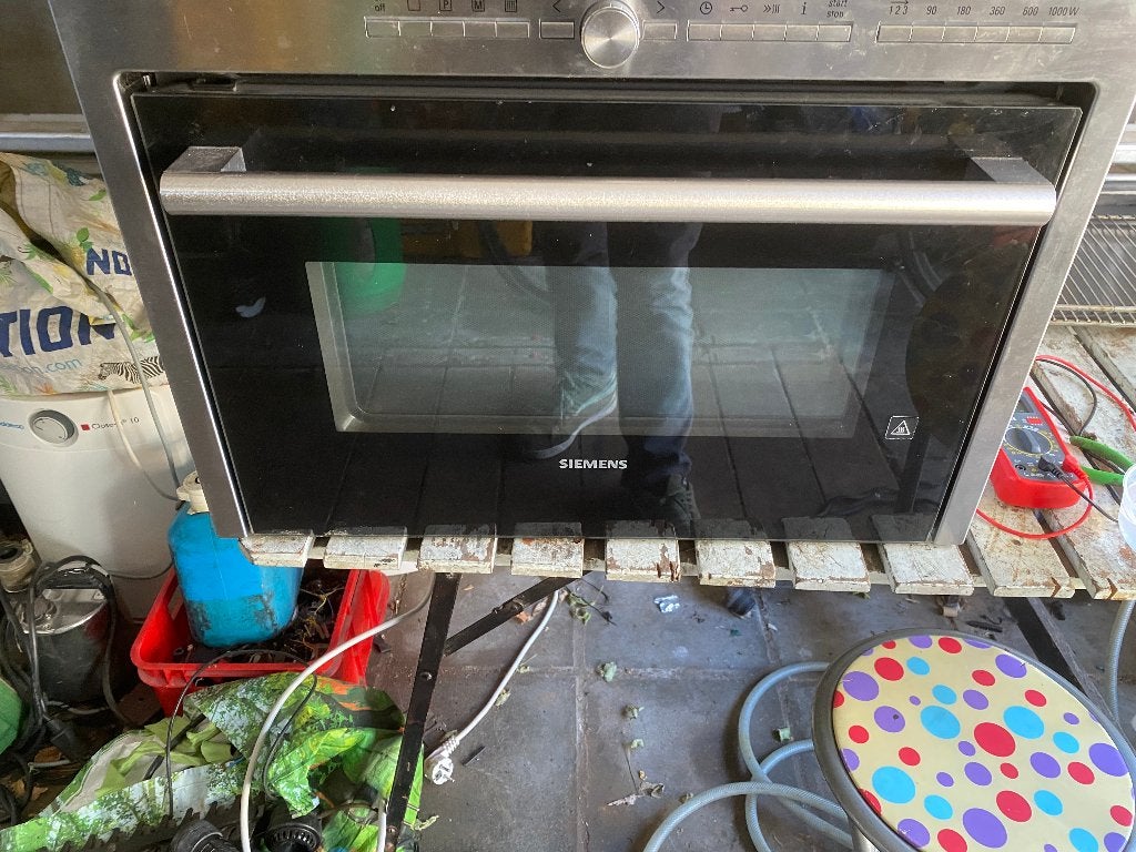microgolf combi oven Siemens, Ophalen, Gebruikt, Oven