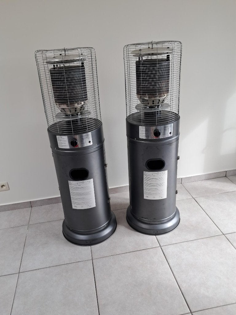 Lounge Terrasverwarmers - 2 stuks in ZEER GOEDE STAAT, Ophalen, Zo goed als nieuw, Gas, Vloer