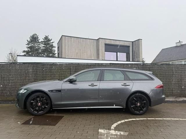 Jaguar XF Sportbrake 2018 – Automaat – 221 pk – Benzine, Autos, Jaguar, Argent ou Gris, Achat, Euro 6, Noir